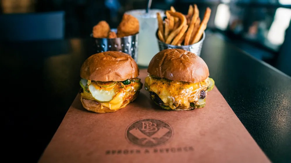 Food from Burger & Butcher in New Jersey, featured in Google’s announcement.